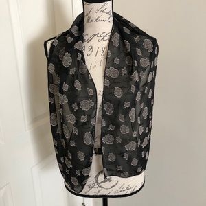 VINTAGE rectangular scarf